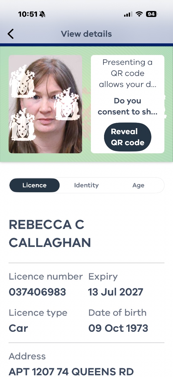 rebecca, pictured in their published cleaner profile photograph